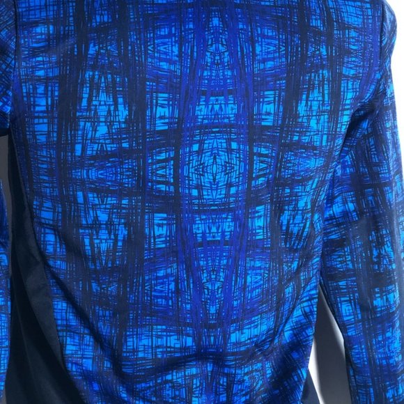 Puma Ladies Blue & Black Logo Zip Up Track Jacket Size 10 (Small) - Picture 7 of 15